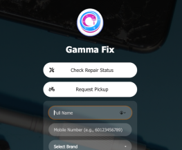 repair shop software pickup request